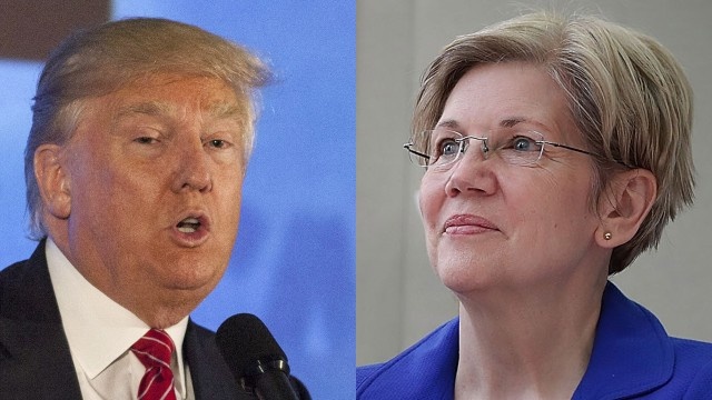 Trump Warren