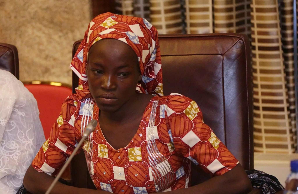 Chibok girl Aso Rock