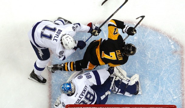 Bolts Fans cheer on Lightning in game one of Eastern Conference Finals