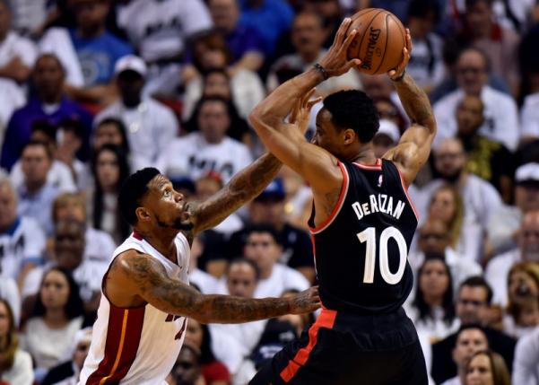 Udonis Haslem and De Mar Derozan