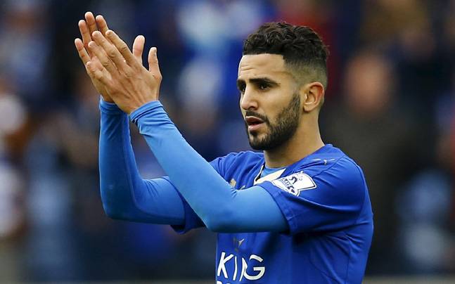 Riyad Mahrez was named PFA's player of the year