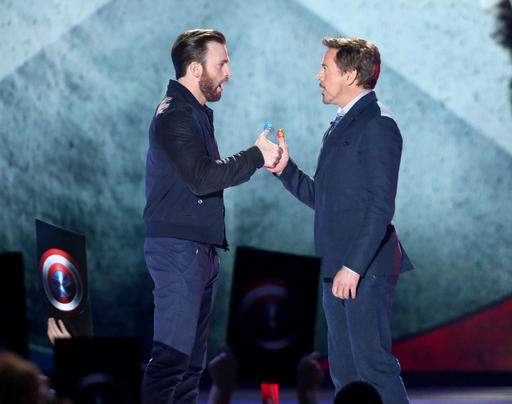 Robert Downey Jr. and Chris Evans Are Real-Life Superheroes When Surprising Cancer Patient