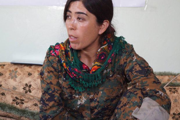 Kurdish Female commander of Northern Raqqa campaign says operations continue