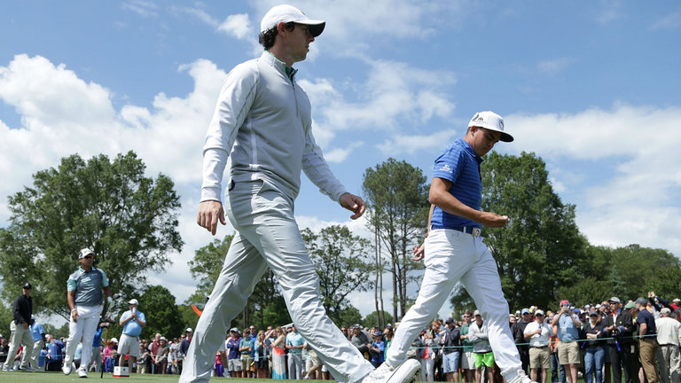 Rory Mc Ilroy and Rickie Fowler were grouped together for the opening two rounds