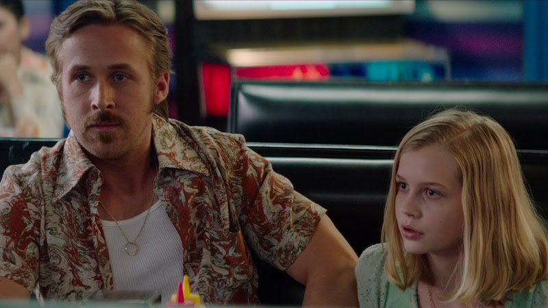 Ryan Gosling and Angourie Rice in'The Nice Guys