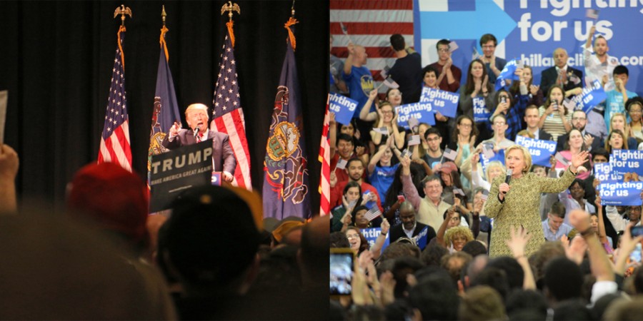 Republican candidate Donald Trump and Democratic candidate Hillary Clinton won clear victories in Pennsylvania's primary on Tuesday