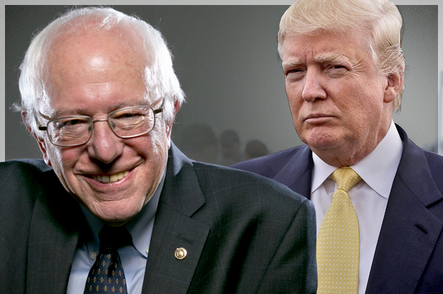 Trump more than happy to agree Sanders getting a raw deal