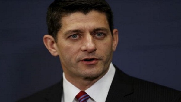 U.S. House Speaker Paul Ryan holds a news conference after a Republican House caucus meeting at the U.S. Capitol in Washingt