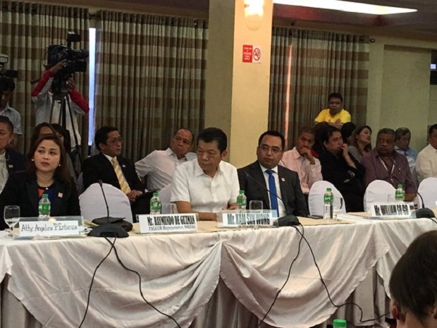 Senate probe on alleged $81-million heist resumes at a hotel along Roxas Blvd. in Manila. MAILA AGER