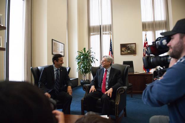 Senator Schatz Meets with U.S. Supreme Court Nominee Garland