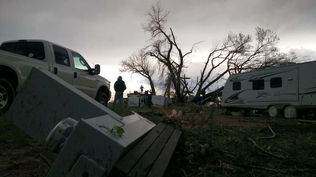 Several injured power out after tornado blows through Morgan Yuma Counties