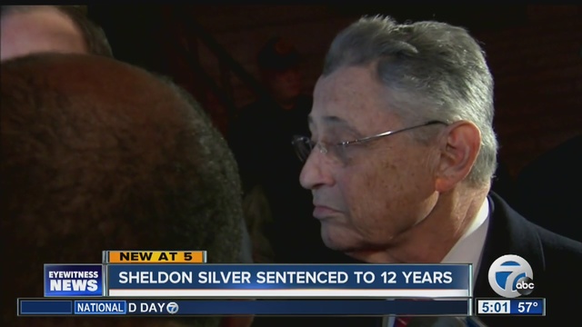 Sheldon Silver sentenced to 12 years                      WKBW