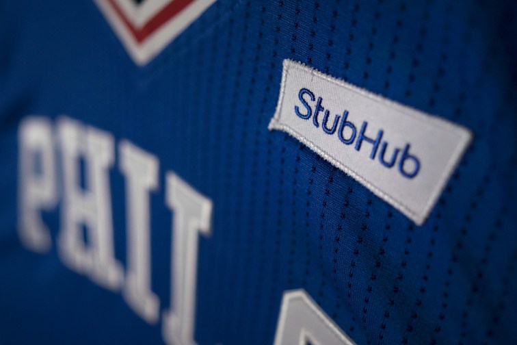 76ers sell first NBA jersey ad