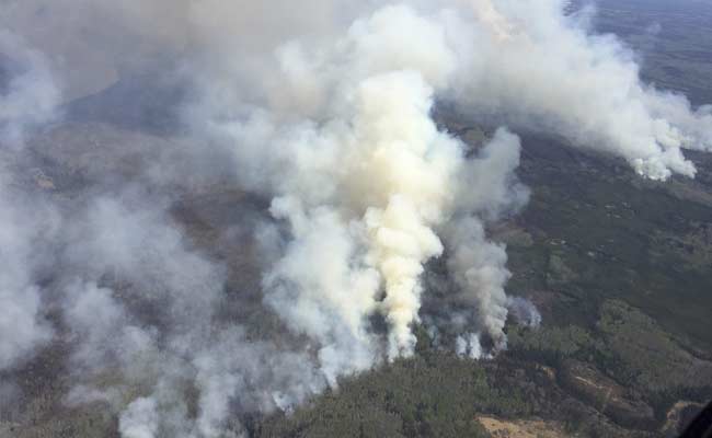 Epic Wildfire Threatens To Engulf Canadian City As 88,000 Flee