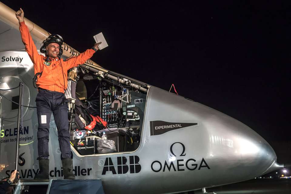 Solar aircraft on round the world journey plans Dayton stop