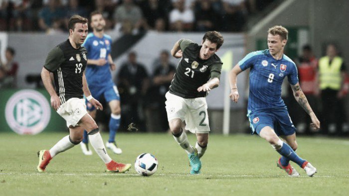 Germany 1-3 Slovakia Panic time for the World Champions after another defeat