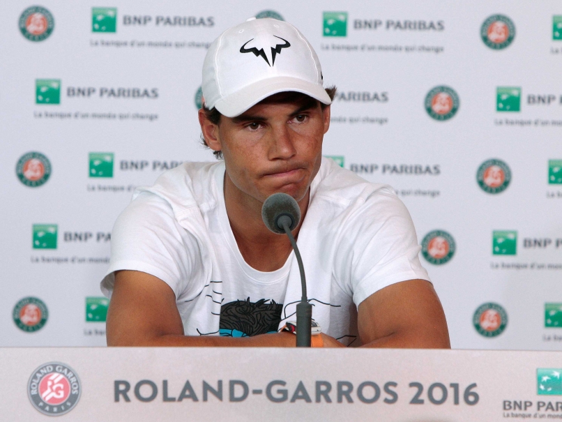 Spain's Rafael Nadal pulled out of the French Open citing a wrist injury