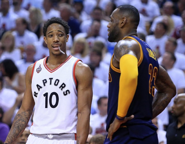 Lowry, DeRozan Lead Raptors Past Cavs, East Final Tie At 2-2