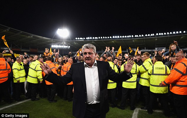 Steve Bruce guided Hull City to the Championship play-off final after beating Derby 3-2 on aggregate