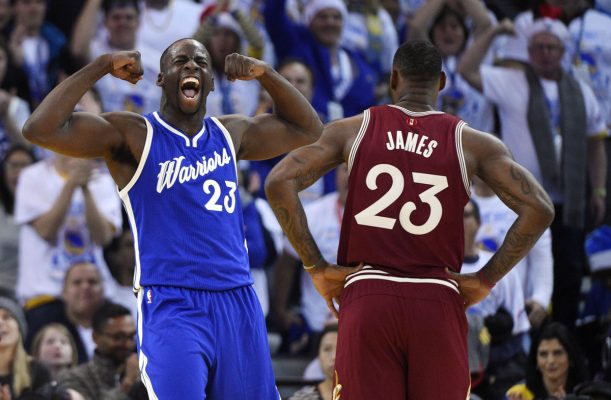 Draymond Green and Le Bron James