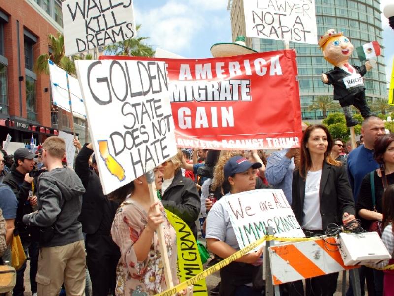 Trump Rally in San Diego Draws Thousands