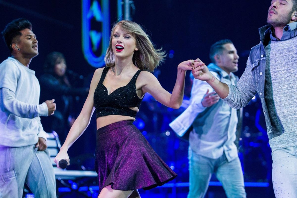 Taylor Swift earned US$61.7 million in 2015 through touring alone