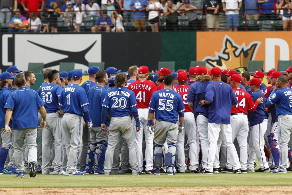 Blue Jays-Rangers brawl: Breaking down fault and possible punishment