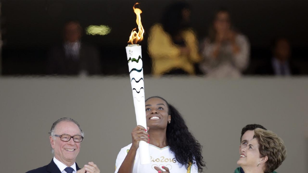 The Brazilian torch relay for the Rio Olympics has kicked off