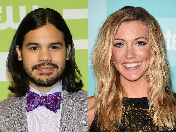 Carlos Valdes and Katie Cassidy