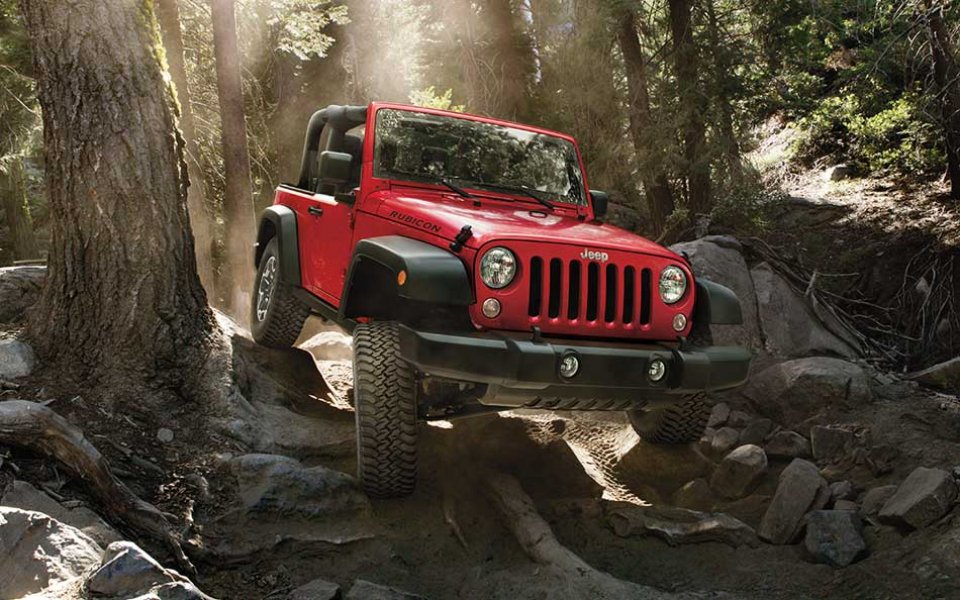 The Jeep Wrangler is marketed as an off-road vehicle