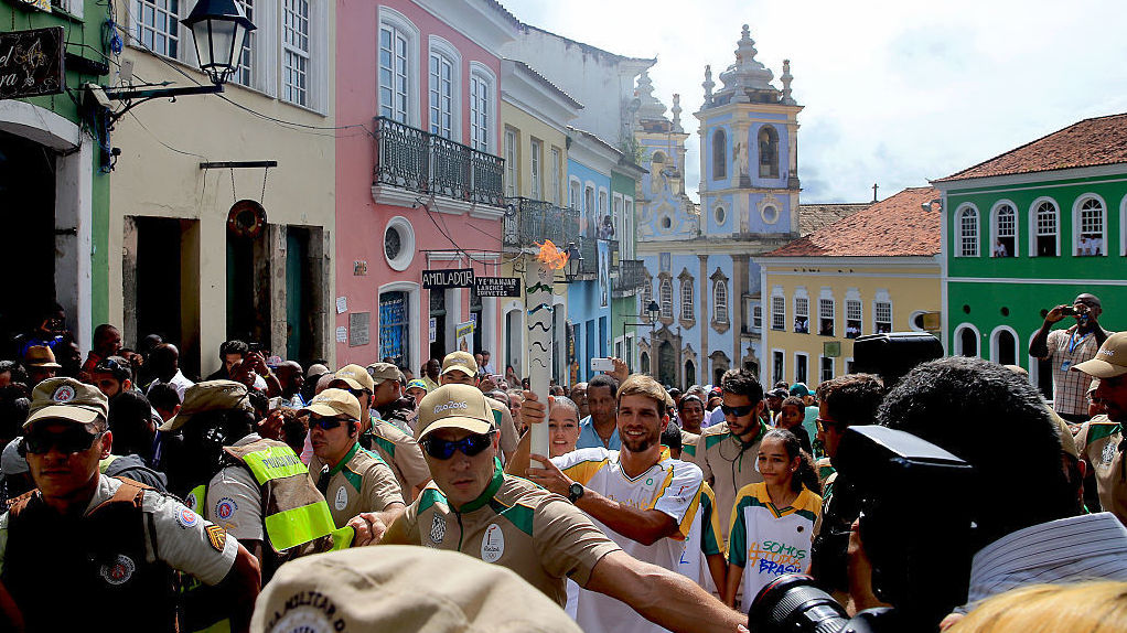 The Paralynpic Athlete Marcelo Collet on Tuesday in Salvador Brazil