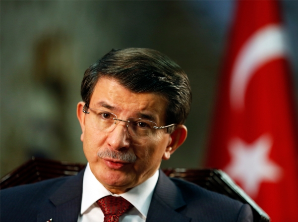 The Prime Minister of Turkey Ahmet Davutoglu