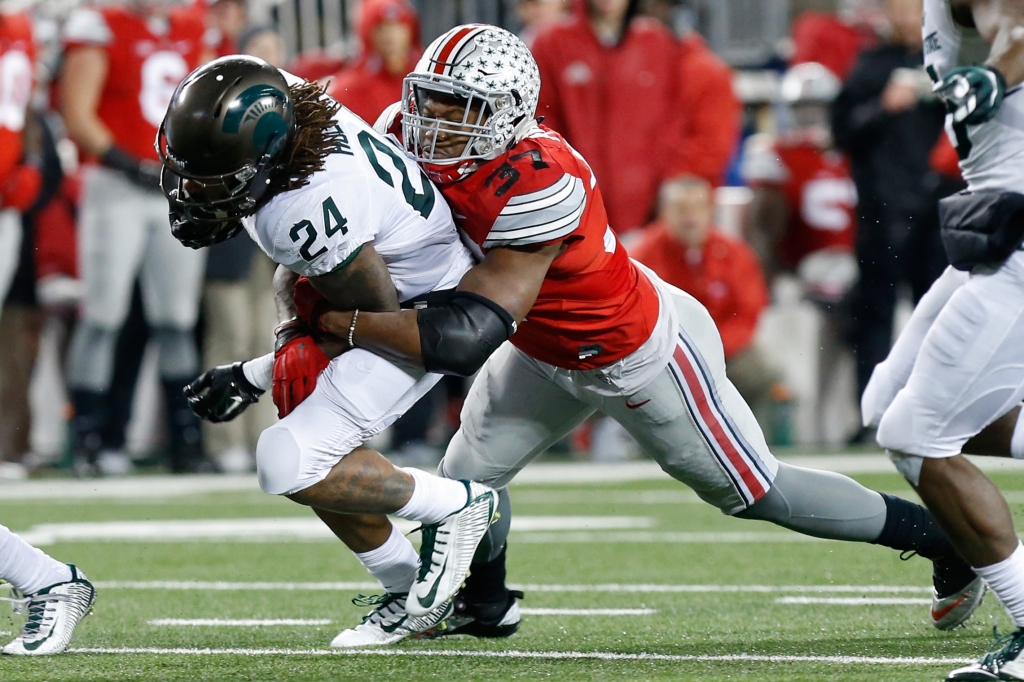 The San Diego Chargers selected former Ohio State linebacker Joshua Perry in the 2016 NFL Draft