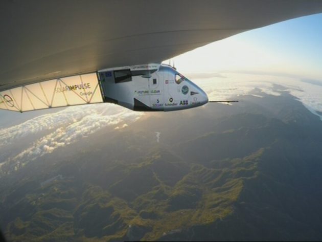 Solar Impulse in flight