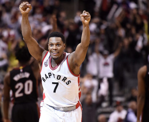 The Toronto Raptors win game 2 in overtime despite 32 percent shooting from Kyle Lowry