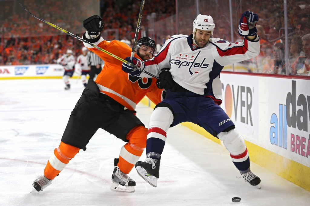 Washington Capitals Philadelphia Flyers NHL playoffs