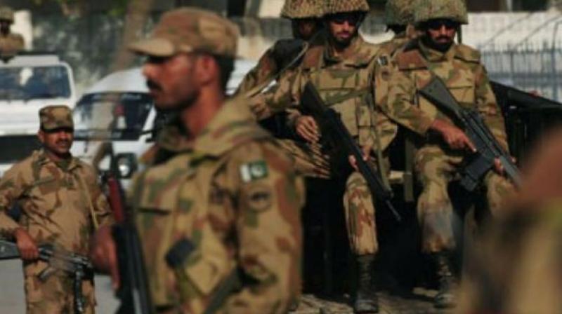 The clashes erupted amid a spontaneous strike following the killing of three militants