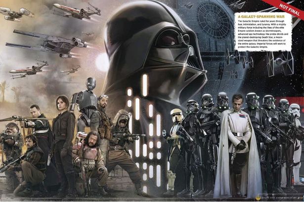 The dramatic artwork confirming Darth Vader's key role