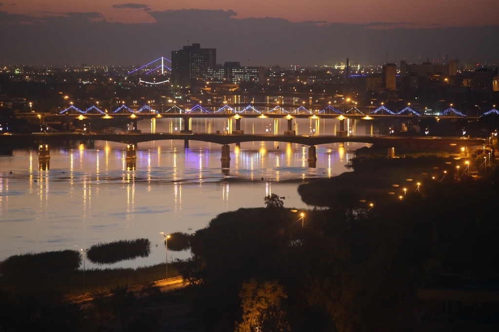 The high-security Green Zone or International Zone in Baghdad