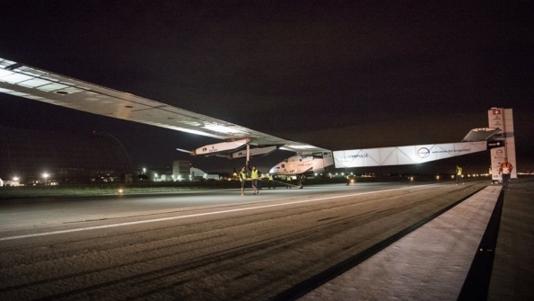 Solar-powered aircraft Solar Impulse 2