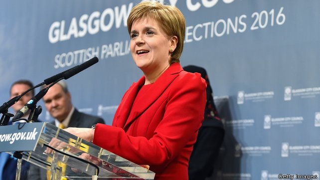 This is the third consecutive win for the SNP in the Scottish Parliament election