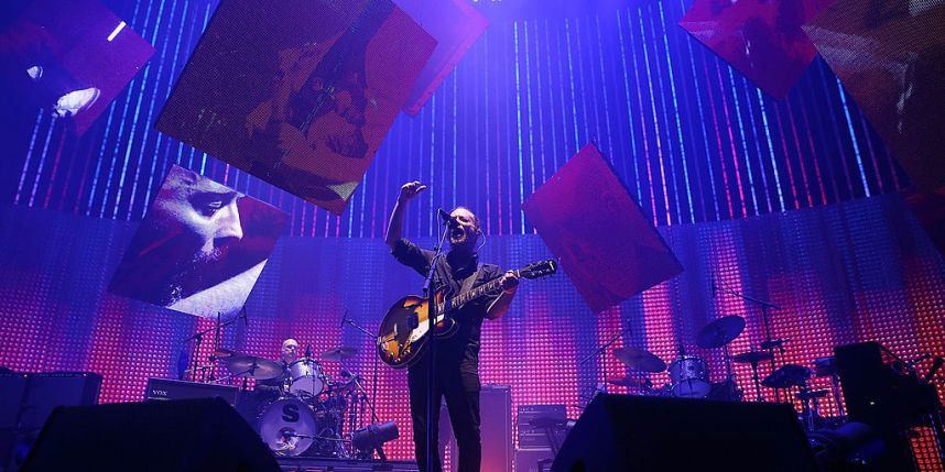 Thom Yorke in 2012 in Sydney Australia