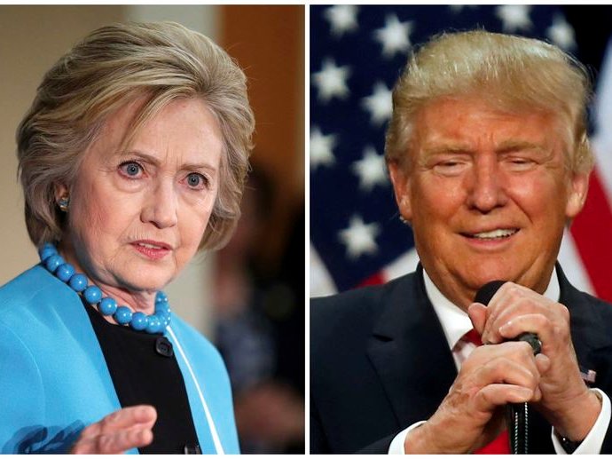 Poll suggests Trump closing gap on Clinton