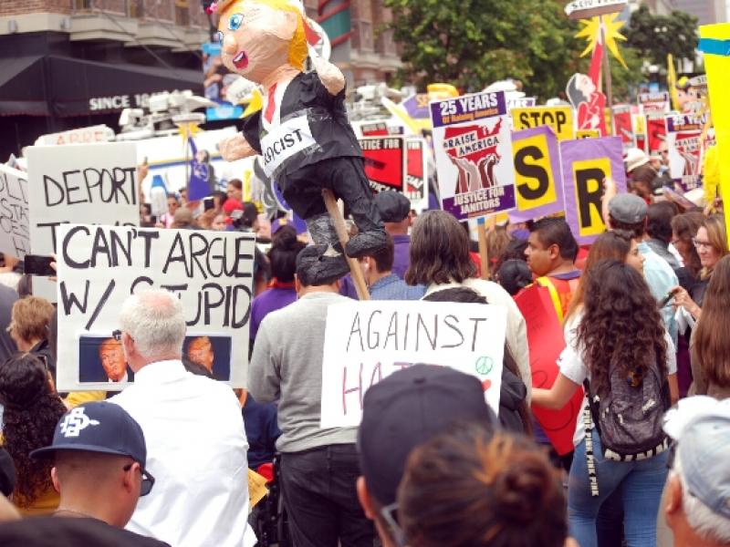 Trump Rally in San Diego Draws Thousands