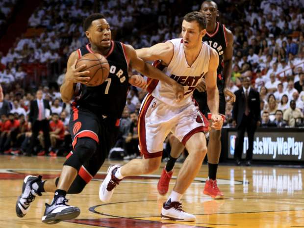 Toronto's Kyle Lowry scores 33 points after averaging just 13.5 to lead his team to a game 3 victory