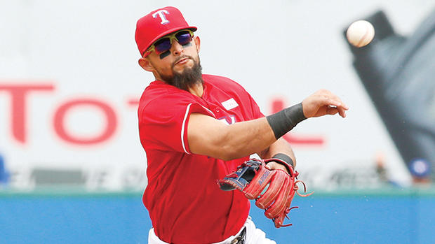 Odor punches Bautista as Rangers-Blue Jays descends into brawl – Watch