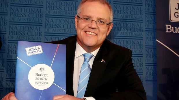 Treasurer Scott Morrison's budget