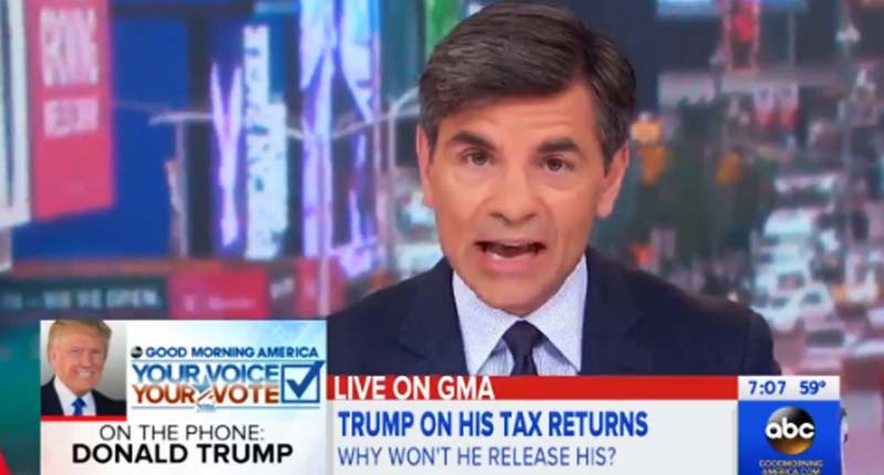 Good Morning America host George Stephanopoulos