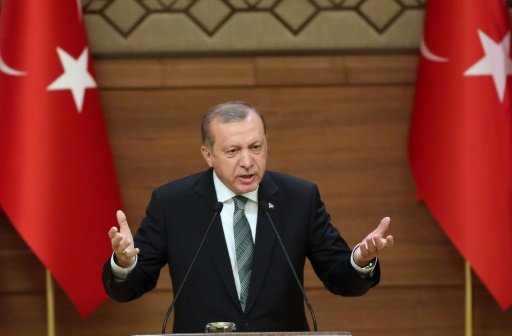 Turkish President Recep Tayyip Erdogan made his remarks at the opening of a local government office in Istanbul on May 6