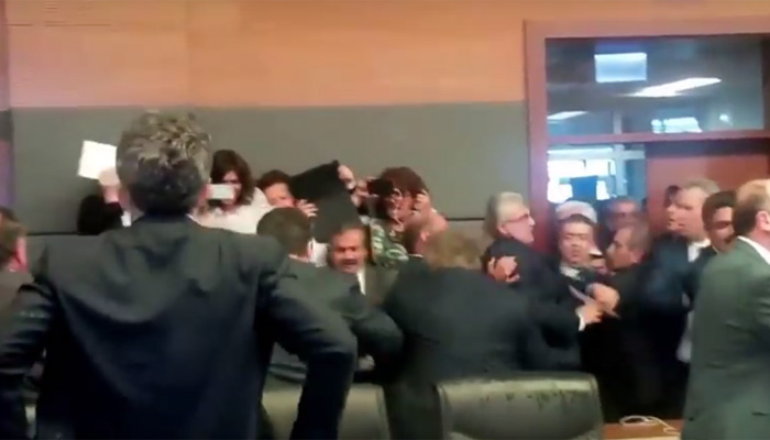 Watch Turkish lawmakers exchange blows over 'changes&#039 to Constitution